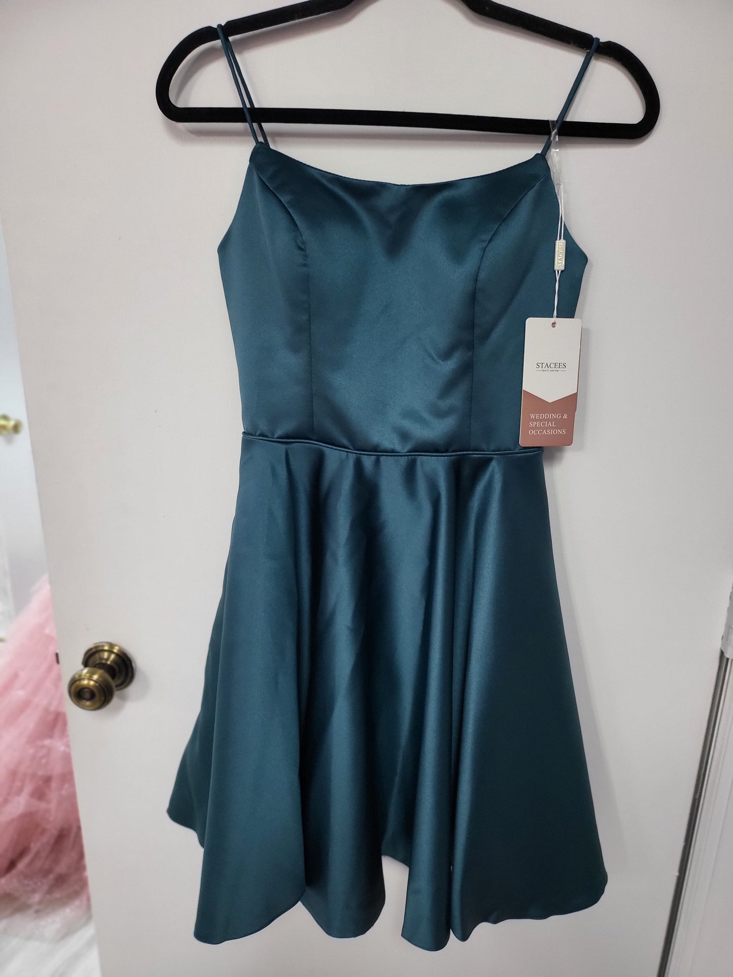 Dark Green Dress