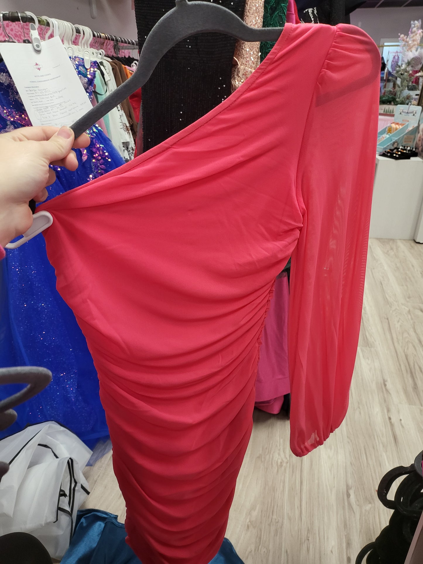 One Shoulder Dress