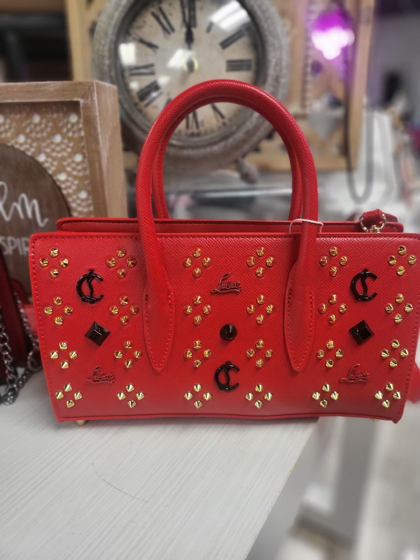 Red Stud Bag