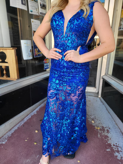 Royal Blue Gown