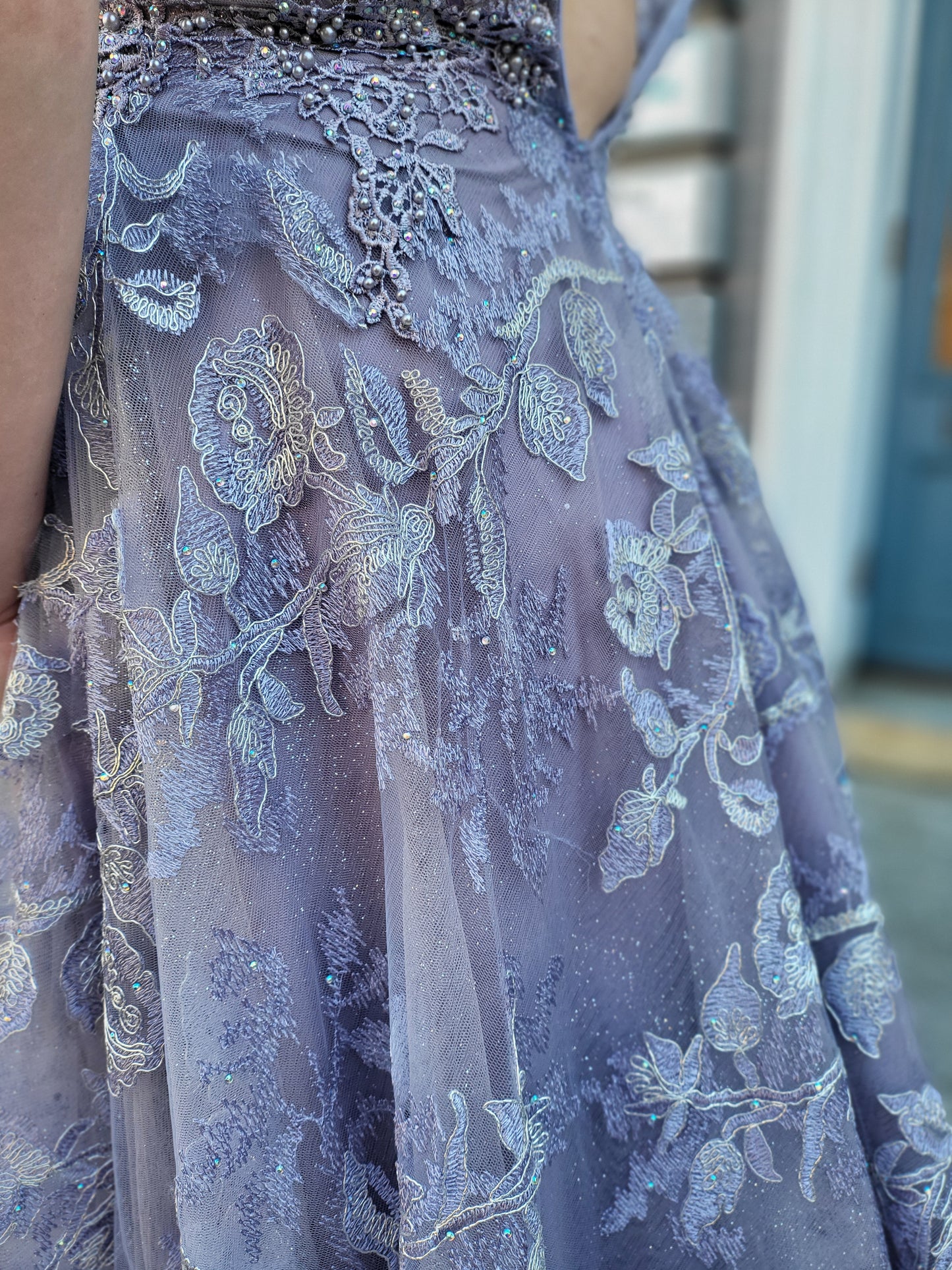 Lilac Pearl Dress