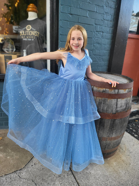 Blue Star Tulle Dress