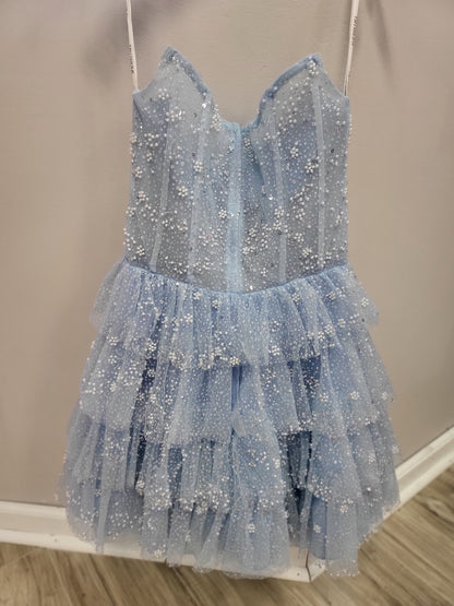 Light Blue Sherri Hill Dress