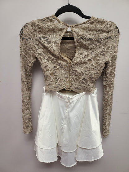 Champagne Accent Dress