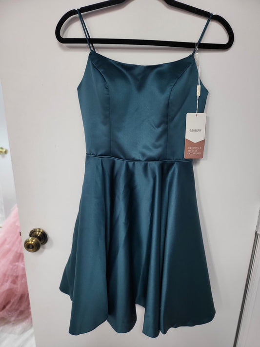 Dark Green Dress