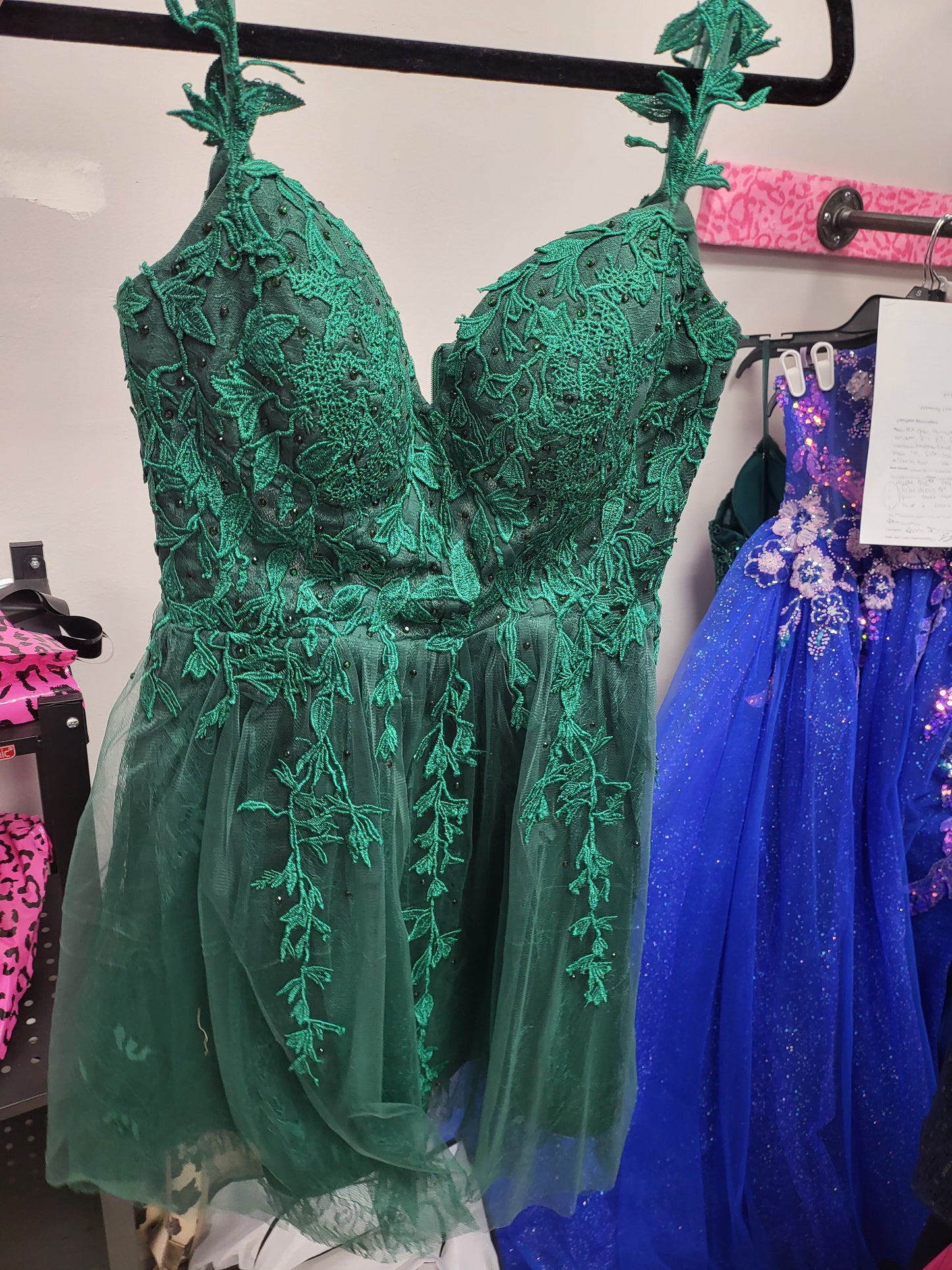 Emerald Green Dress