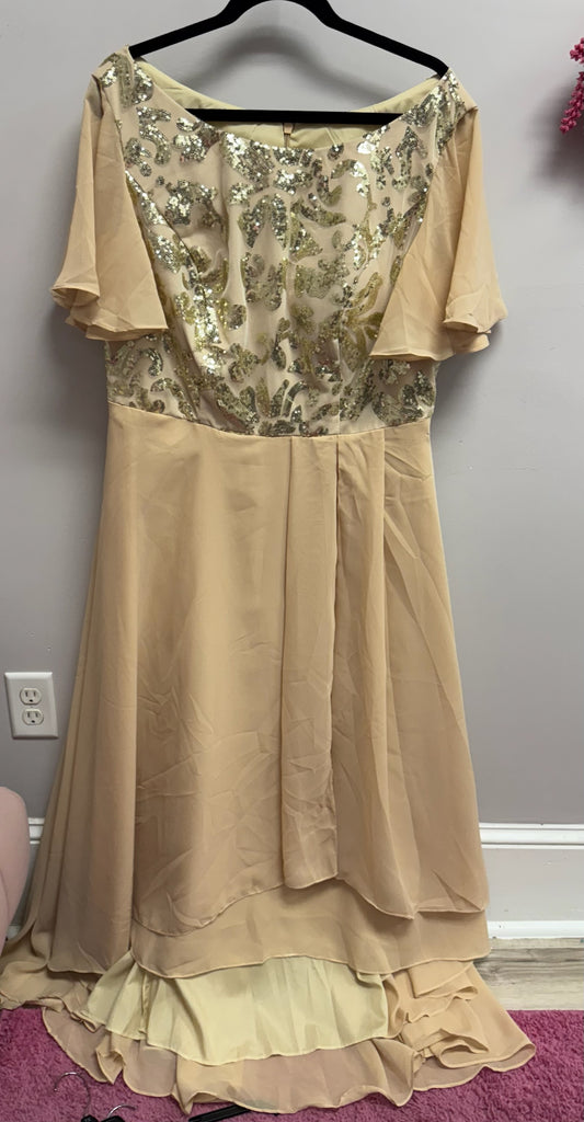 Gold Dress