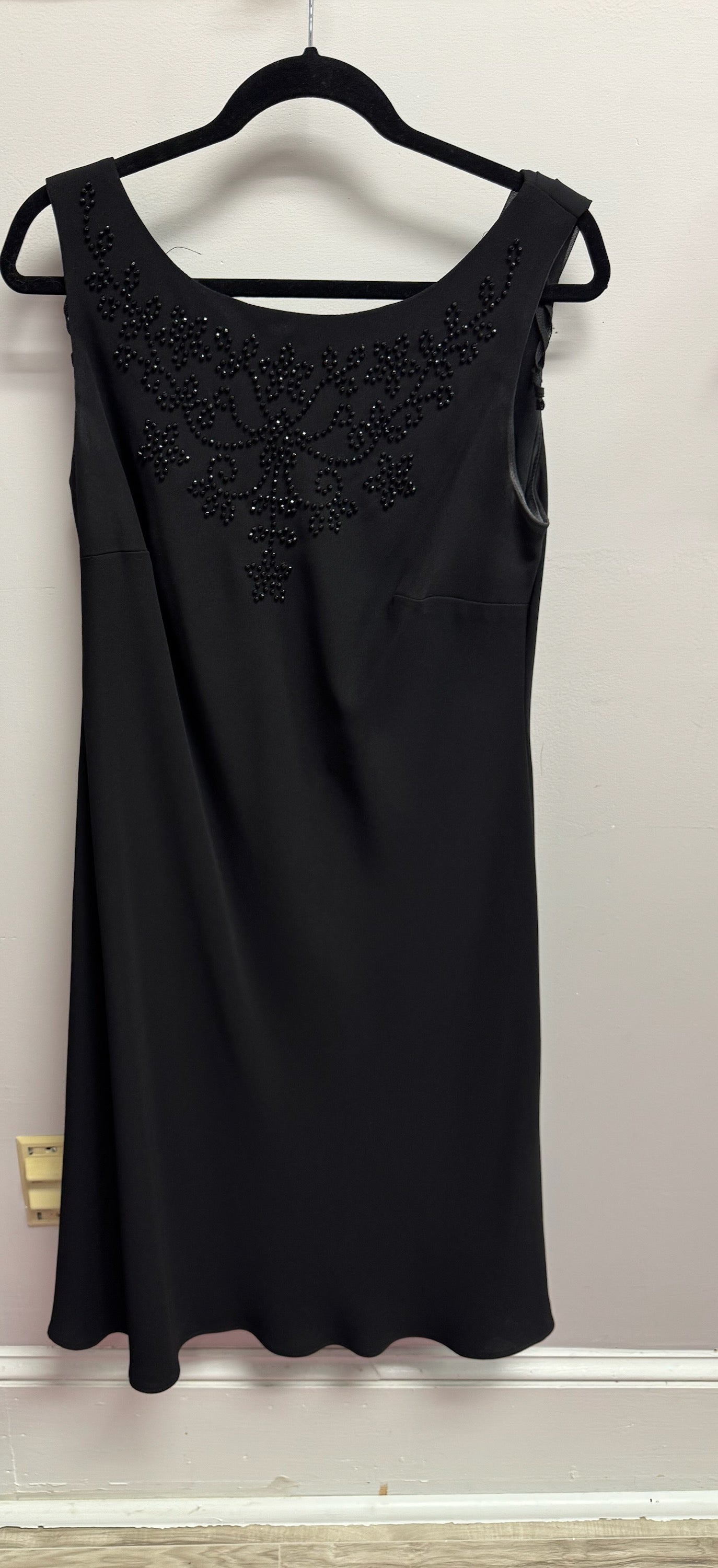 Black Beaded Dress